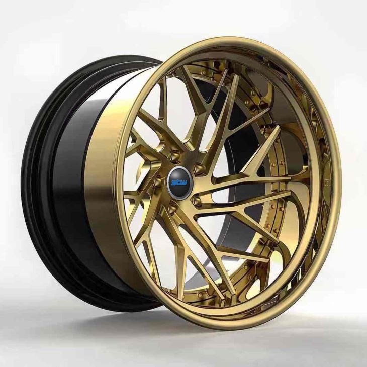 Manufacturer Luxury Car 3 -Piece Tuning Forged Rims