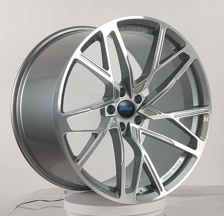 21*9 21*10 Brushed 1 Piece Forged Wheel Customized Logo Rim