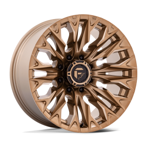 20″ FUEL WHEELS D805 FLAME 8 PLATINUM BRONZE OFF-ROAD RIMS