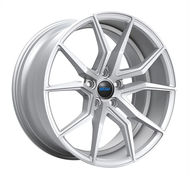 9.5Jx22 ET45 And 11.5Jx22 ET47 Custom Silver 1-PC Forged Aluminum Alloy Rims For Benz CLS 580