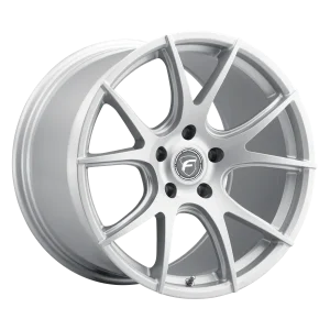 18″ FORGESTAR WHEELS CFV5 GLOSS SILVER FINISH RIMS