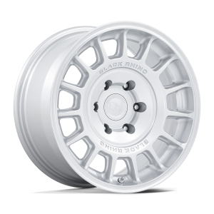 18″ BLACK RHINO WHEELS VOLL BR015 HYPER SILVER FINISH RIMS