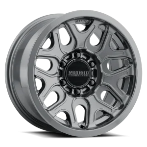 17″ METHOD WHEELS MR322 GLOSS TITANIUM FINISH RIMS