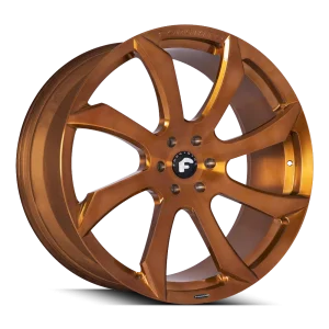 20″ FORGIATO WHEELS FONDARE-M BRUSHED COPPER FORGED FINISH RIMS