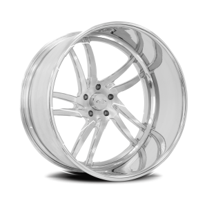 24″ INTRO WHEELS LINCE EXPOSED POLISHED FINISH RIMS