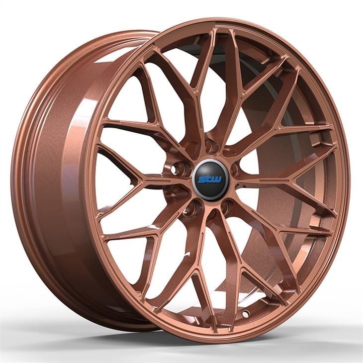 Custom Matt Bronze 1-PC Forged Monoblock Rims For Giulia Giulietta Stelvio