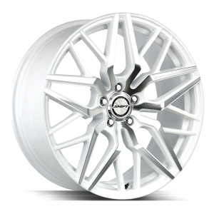 20″ SHIFT WHEELS SPRING WHITE MACHINED RIMS