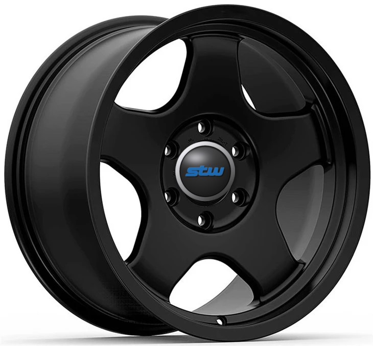 Lexus LX600 2023 6x139.7 (6x5.5) 22x9.5 Matt Black Forged Monblock Rims