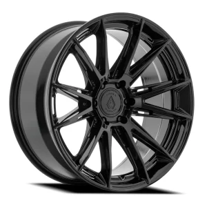 22″ ARENA WHEELS CO A138 LUSSO GLOSS BLACK OFF-ROAD RIMS
