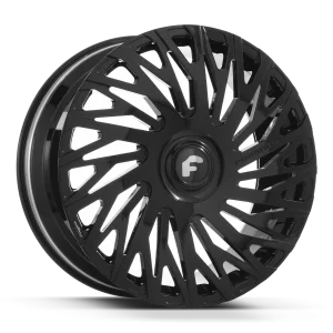 20″ FORGIATO WHEELS BIAFORCA-M GLOSS BLACK XL FLOATING CAP FORGED FINISH RIMS