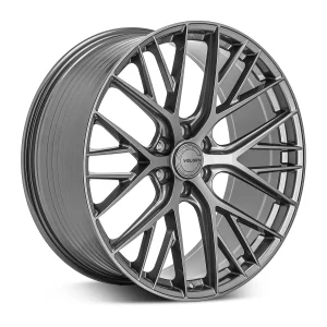 24″ VELGEN WHEELS VFF-12 GLOSS GUNMETAL FINISH RIMS