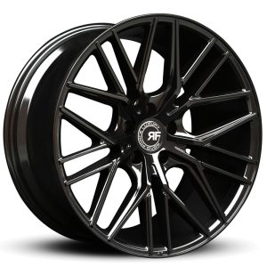 20″ ROAD FORCE WHEELS RF13 GLOSS BLACK FINISH RIMS