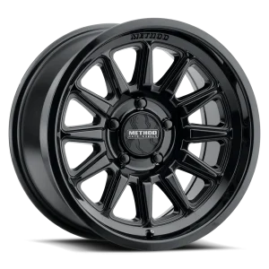 17″ METHOD WHEELS MR323 GLOSS BLACK CROSSOVER SUV RIMS