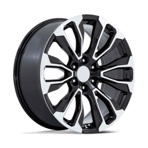 26″ PERFORMANCE REPLICAS WHEELS PR211 GLOSS BLACK MACHINED FACE RIMS
