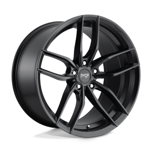 18″ NICHE WHEELS M203 VOSSO MATTE BLACK FINISH RIMS