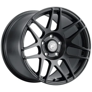 18″ FORGESTAR WHEELS F14 DRAG SATIN BLACK FINISH RIMS