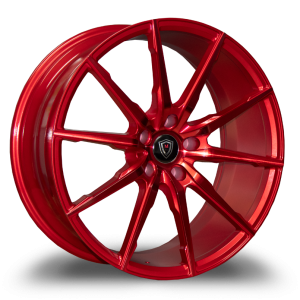 20″ MARQUEE WHEELS M1035 CANDY RED FINISH RIMS
