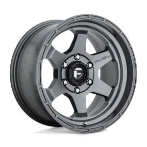 17″ FUEL WHEELS D665 SHOK MATTE ANTHRACITE OFF-ROAD RIMS