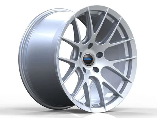 Silver Painting Wheels 20 Inch Customized 2-PC Rims Wheels For Ferrari