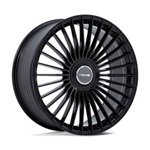 20″ NICHE WHEELS NC282 SERENE GLOSS BLACK FINISH RIMS