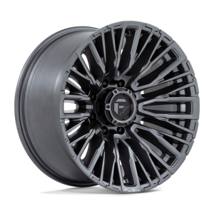 20″ FUEL WHEELS D848 REBAR 8 MATTE GUNMETAL OFF-ROAD RIMS