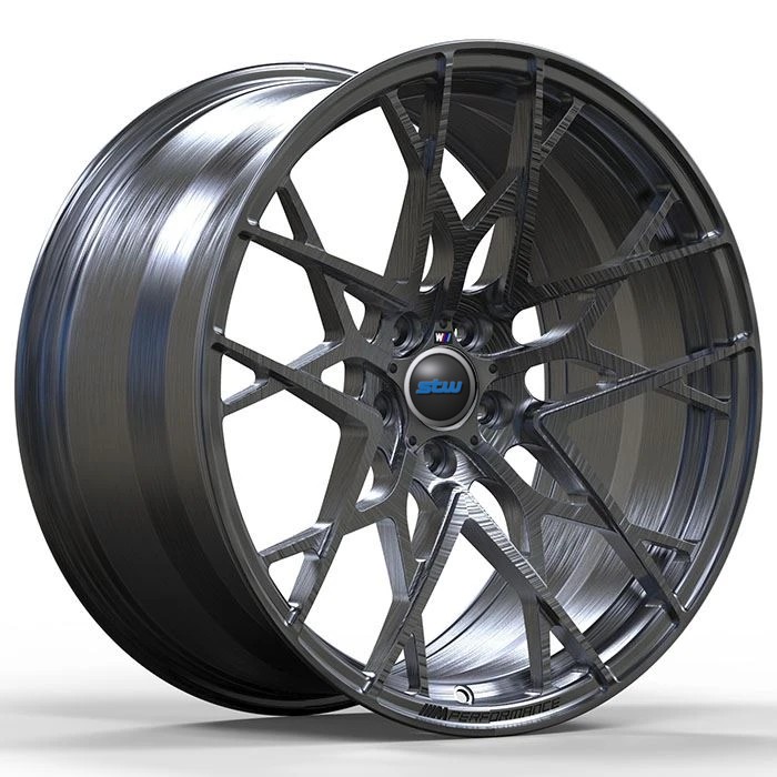 Brush Black 1-PC Forged Rims 5x112 18 19 20 21 For M3 BMW