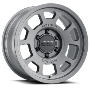 17″ METHOD WHEELS 705 TITANIUM FINISH RIMS