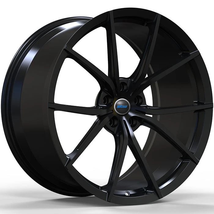 20X8.5 And 20X12 Gloss Black Custom Forged Aluminum Alloy Rims 5X130 H-PCD For Porsche 996