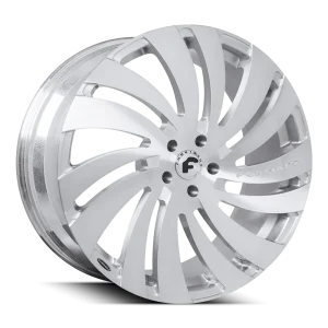 22″ FORGIATO WHEELS CANALE-M SILVER BRUSHED FORGED FINISH RIMS
