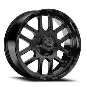 20″ TORQUE WHEELS TW408C RIDGE SATIN BLACK FINISH RIMS