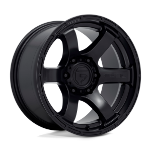 17″ FUEL WHEELS D766 RUSH SATIN BLACK OFF-ROAD RIMS