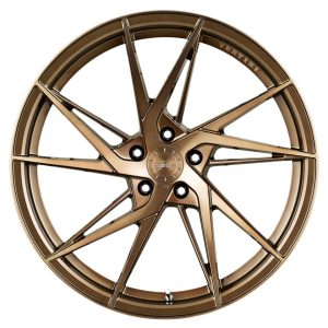 20″ VERTINI WHEELS RFS1.9 BRUSHED DUAL BRONZE FLOW FORMED FINISH RIMS
