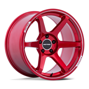 19″ MOTEGI RACING WHEELS MR160 BATTLE VI CHERRY METALLIC WITH MACHINED LIP FLOW FORMED FINISH RIMS