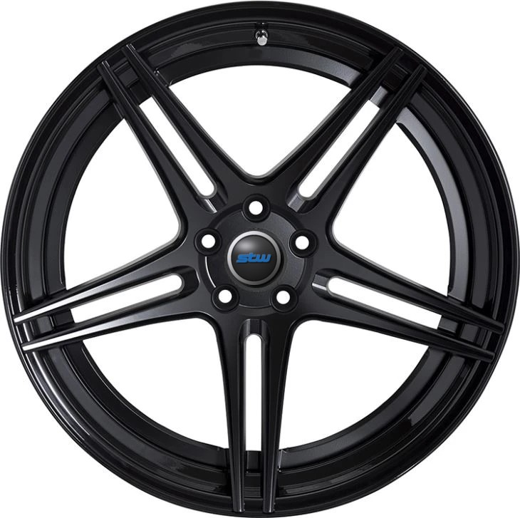 Custom Brush 2-PC 22 Rims Made Of 6061-T6 For Cadillac Escalade