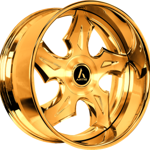 19″ ARTIS FORGED WHEELS BIRMINGHAM-XL GOLD FINISH