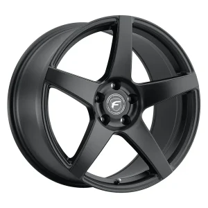 18″ FORGESTAR WHEELS CF5 SATIN BLACK FINISH RIMS
