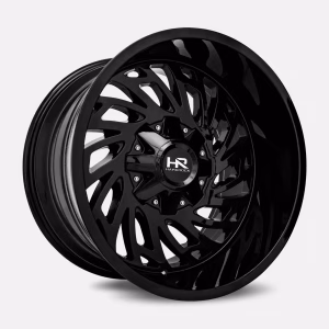 20″ HARDROCK WHEELS H710 ATTACK GLOSS BLACK OFF-ROAD RIMS