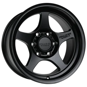 17″ FALCON OFF-ROAD WHEELS T2 MATTE BLACK FINISH RIMS