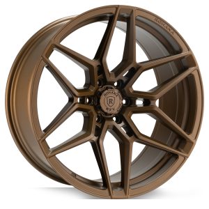 20″ ROHANA WHEELS RFV2 MATTE BRONZE FLOW FORMED FINISH RIMS
