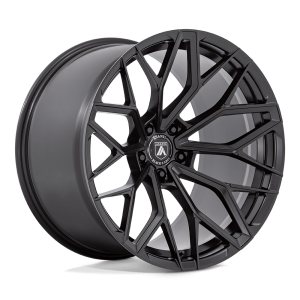 22″ ASANTI BLACK LABEL WHEELS MOGUL 5 SATIN BLACK FINISH RIMS