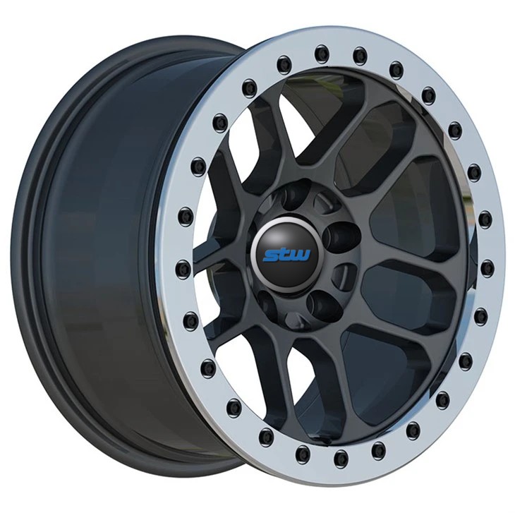 8Jx20 ET45 Bolt Pattern 5x127 Forged Bead Lock Rims For Jeep Wrangler