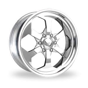 26″ INTRO WHEELS SPIKE EXPOSED POLISHED FINISH RIMS