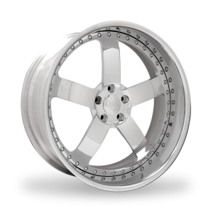 17″ INTRO WHEELS ID323 EXPOSED POLISHED FINISH RIMS