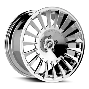 24″ FORGIATO WHEELS CALIBRO-M HIGH POLISHED FORGED FINISH RIMS