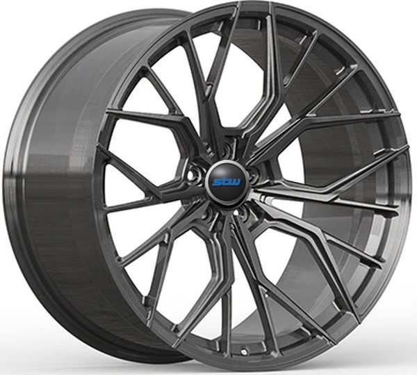 22x10 And 22x11 Grey Custom 1-PC Forged Rims For BMW M3