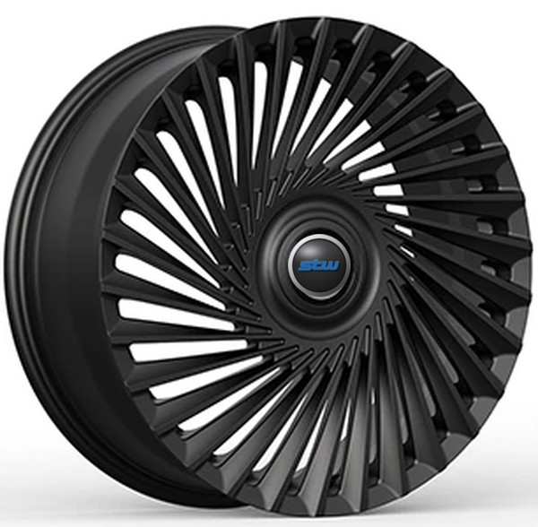 Floating Cap 22x10J Gloss Black Custom 1-PC Forged Rims
