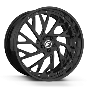 20″ FORGIATO WHEELS CONCENTRATI-FF GLOSS BLACK FORGED FINISH RIMS