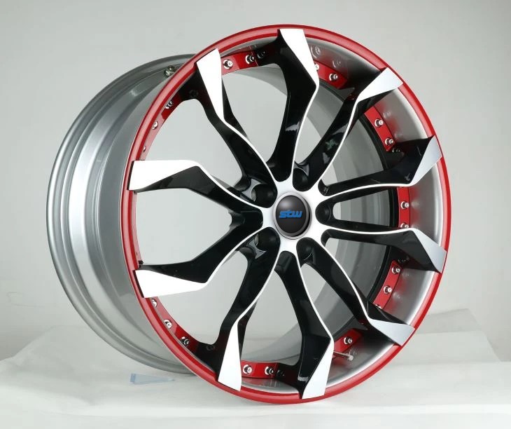 2-PC Machined Face Forged Alloy Wheels