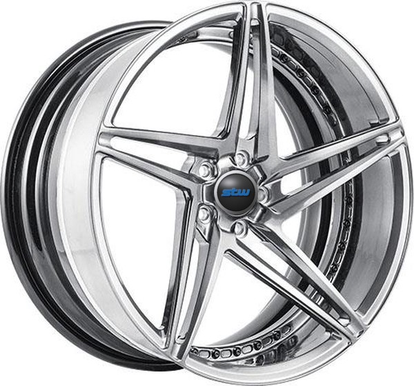 A6061 T6 3-PC Forged Aluminum Alloy Wheels for customized