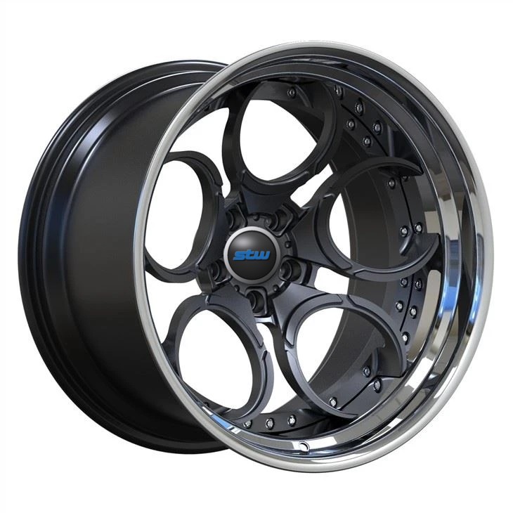 Silver Wheels 20 Inch Customized 2-PC Rims Wheels For Ferrari F8